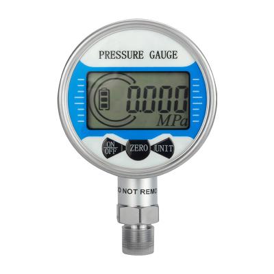 China High Stability Intelligent Digital Electric Gas Contact Pressure Gauge For Water Air Gas Oil for sale