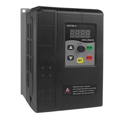 China Machinery tools QD350 2.2KW 3phase 380v high performance frequency inverter for motor adjustable frequency converter for sale