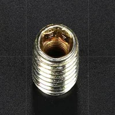 China Outdoor Ofice /Home Furniture Zine Screws Painted Cover Screw M8*30 Hexagon Socket Set Screw Flat Point for sale