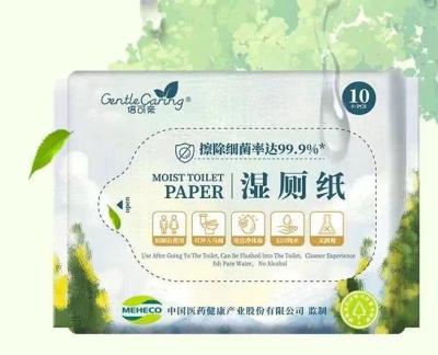 China Home High Comfort Moist Toilet Paper With Good Quality for sale