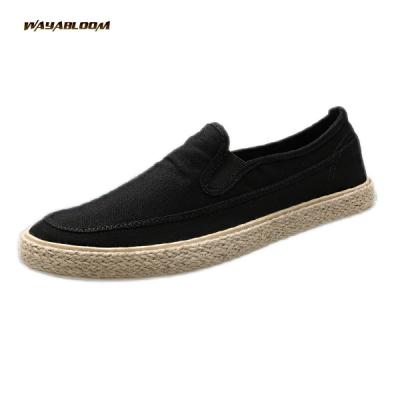 China Different Designs Anti-odor Custom Comfortable Cheap Women's Flat Canvas Shoes for sale