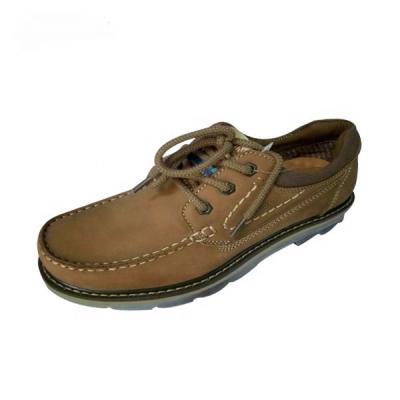 China Insulative Classic Fitted Genuine Leather Suede Oxford Moccasin Men Rubber Shoes for sale