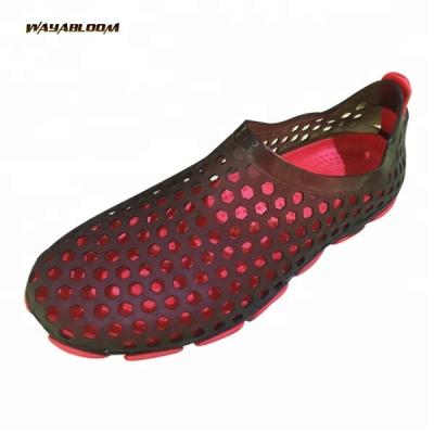 China Flexible EVA Beach Garden Plastic Shoes With Air Holes for sale