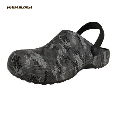 China Anti-Smell Garden Shoes Men Work Non-Slip Rubber Shoes Clogs, Injection EVA Clogs Shoes for sale