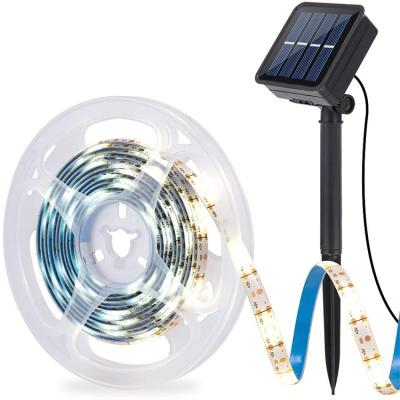 China Garden Waterproof Strip Lights With Solar Panel DC3.7V LED Strip Lights Solar Panel for sale