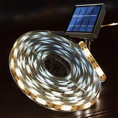 China Garden IP65 waterproof 30leds/M led solar outdoor fairy strip lights for garden for sale