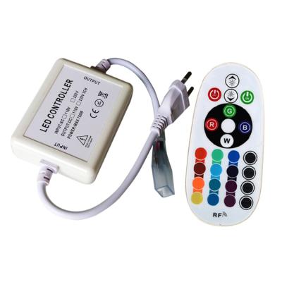 China Garden IP67 led strip light extrusion multicolor color changing SMD5050 led strip light 220v rgb neon rgbic led strip for sale