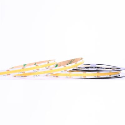 China Residential 12V/24V 320LEDS/M CRI90 LED Super Bright COB Accessible Strip For Home Decoration for sale