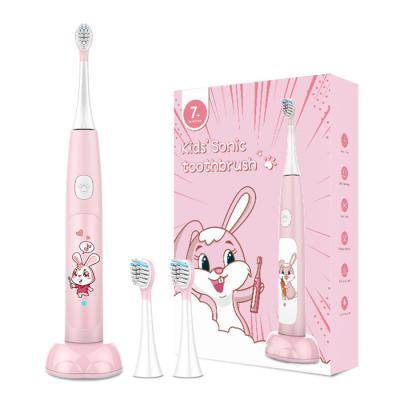 China 34200VPM Oral Cleaning Kids Electric Toothbrush With 30 Sec Interval Reminding for sale