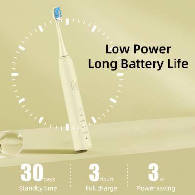 China 5 modos de cuidado bucal Cepilla de dientes eléctrica Dupont Bristle Impermeable Cepilla de dientes sónica en venta