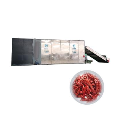 China Medicine Curing Cheap Price Tea Leaf Mesh Belt Foodstuff Conveyor Mesh Dry Red Chili Dryer Machine for sale