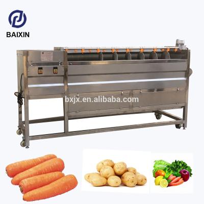 China tomato fruit cleaning equipment/home vegetable washing machine/industrial fruit washer maker for sale