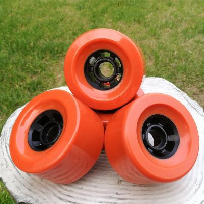 China Good Quality Adult Skateboard Longboard Wheels PU 90mm High Rebound Customize Hardness And Logo OEM Service for sale