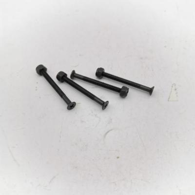 China 5*53mm Adult Black Cross Head Skateboard Hardware Bolts Surfboard Long Bolts for sale