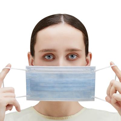 China EN14683 Disposable ear loop medical face mask Type IIR for doctors for sale