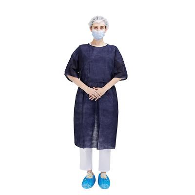 China SMS Hospital Non-woven Isolation Patient Gown for sale