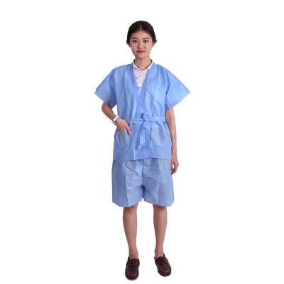 China non woven Medical disposable SMS nurse scrub suits set doctor nurse uniform for sale