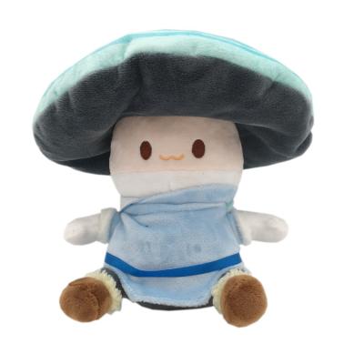 China Eco-friendly Material Customize Plush Cartoon Doll Stuffed Mascot Doll With Printing Logo for sale