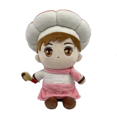 China OEM Eco-friendly Design Factory Direct Soft Cute Girl Shaped Plush Toy For Birthday Gift for sale