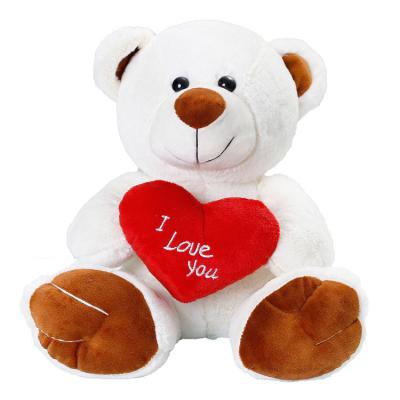 China Eco-friendly Wholesale Soft Stuffed Valentines Cartoon Bear Valentine's Day Gift for sale