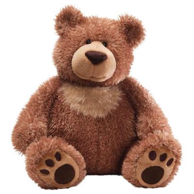 China Eco - Friendly Material Custom Stuffed Cute Bear Plush Toy With Logo for sale