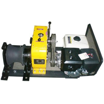 China AUTO Cable Pulling Winch Shaft Driven Underground Cable Powered Pulling Winch for sale