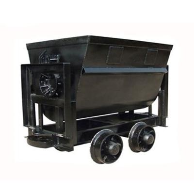 China Railway mine and construction bucket tipping trolley mine car for sale for sale