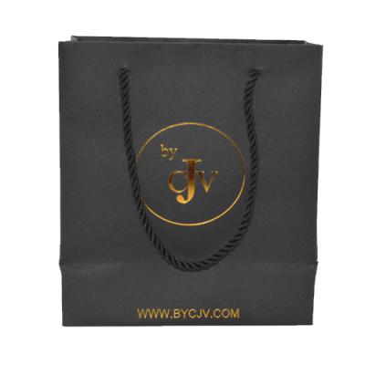 China Recyclable For Stock Recyclable Custom Logo Kraft Paper Bag With Rope Packaging Restaurant Food Snack Clothes Shopping Gift Carry Out for sale