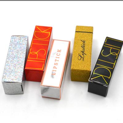 China Wholesale Custom Recyclable Logo Lipstick Match Box Lip Gloss Paper Box For Liquid Lip Stick Shimmer Cosmetics Bottle Packaging Gift Box for sale