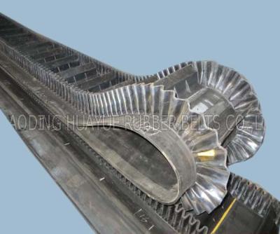 China Corrugated Bonded Chemicals Chinese Sidewall Conveyor Belt Manufacturer for sale