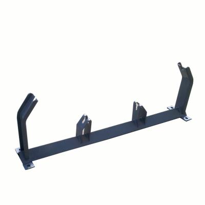 China Coal mine case hardened steel conveyor roller frame (bracket), painted conveyor roller bracket, drop bracket for sale