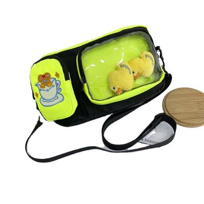 China Fashion Japanese Styles PVC Windows Messenger Bag Cute Female Clear AIE School Girls Shoulder Bag Waterproof Lovely for sale