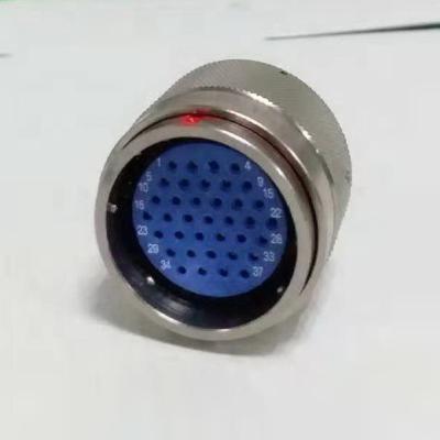 China Y27 Defense Series Push Pull Circular Military Connector 37 Pins Female Socket for sale