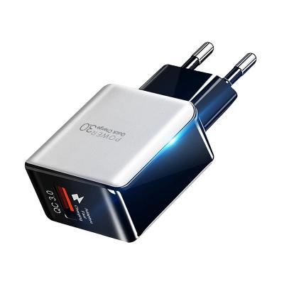 China UniversalÂ   Yuniq Fast Charger Phone Charger Charging USB Charger 18W USB Fast Charging QC EU/US 3.0 For iPhone For Samsung For Xiaomi for sale