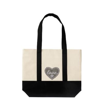 China Fashion Hign Quality CanvasTote Bag Women Shopping Bag Eco-friendly Fashion Custom Design Promotional Beach Bag for sale