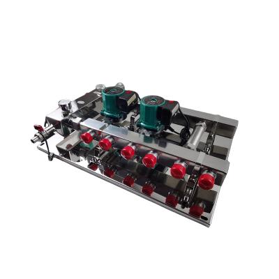 China Hydraulic Temperature Control Center Modern Floor Heating Systems Partial Pressure Balance for sale