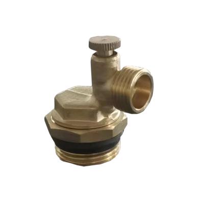 China Male Thread Modern Brass Outlet System Manual Floor Heating Vent Outlet For Manifolds for sale