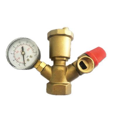 China Modern Brass Water Heater Safety Valve Boiler Safety Group Pressure Safety Safety Valve for sale