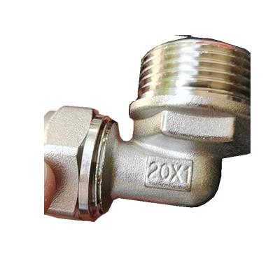 China Pipe Lines Connect Brass Plumbing Fittings Dimension 1/2 - 1 Inch Brass Pipe Fitting for sale