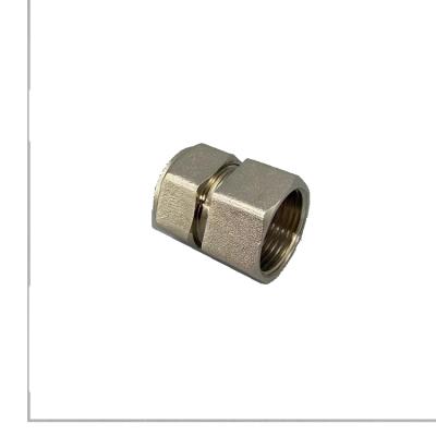 China Fast Delivery Brass Pipe Fittings Sliding Fittings Female Socket For Metal Pipe 1/2