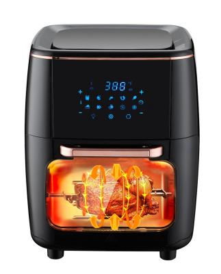 China Household 12L Home Air Fryer Deep LCD Display Include Accessories Without Any Oil Air Fryer Oven for sale