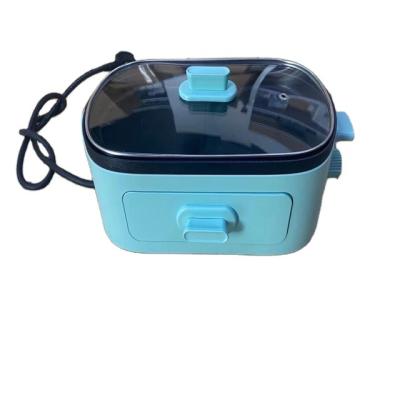 China Easy Clean Blue Waffle / Egg / Bacon Cooking Multifunction Breakfast Maker Machine for sale