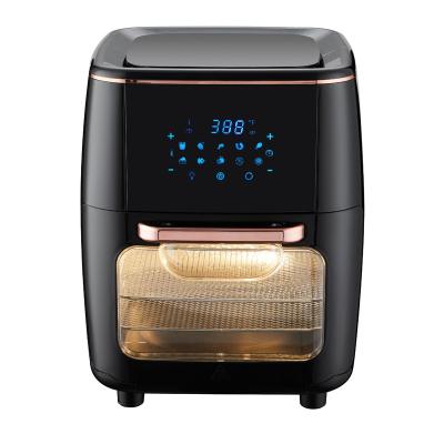 China Hot Sale 12 L Steam Home Air Household Deep Fryer Without All Oil Digital Air Fryer Oven for sale