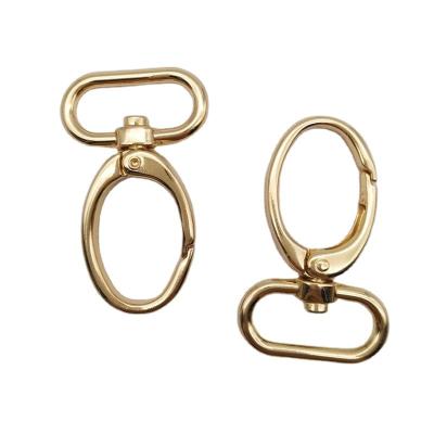 China Hot Selling Wholesale Type Key Chain 8 Shape Kirsite Zine Alloy Metal Material Dog Buckle Gourd Hooks for sale