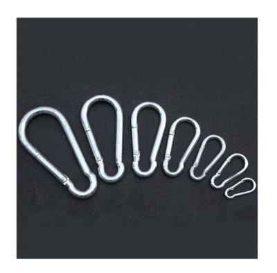 China Heavy Industry Bulk Customized Iron Carabiner For Kettle Carabiner Hanging Heart Stainless for sale