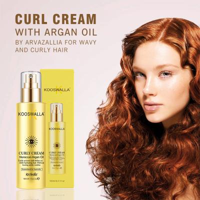 China 100% Natural Herbal Private Label Argan Oil Kooswalla Curly Cream For Curly Hair Hair Wigs for sale