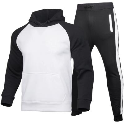 China Customizable gmy sports anti-static fall/winter hoodie and pants suit two-piece casual tracksuit for men for sale