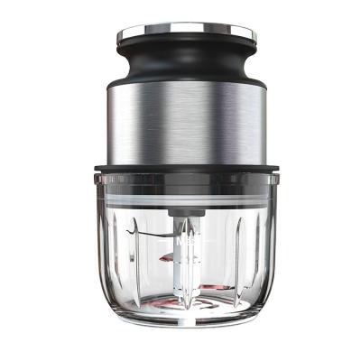 China 265308 Stocked 45W 300ml Mini Food Electric Chopper Veggie Onion Rechargeable Garlic Cleaver Mini Chopper for sale