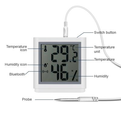 China APP Control Sigmawit OEM 50m Radio Range Digital Mini Icd Thermometer Hygrometer Hygrometer 5253 for sale