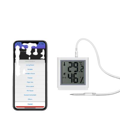 China APP Control Sigmawit 3.5 Jack Outer Probe Datalogger Dt 172 Micro Thermometer Hygrometer Hygrometer for sale